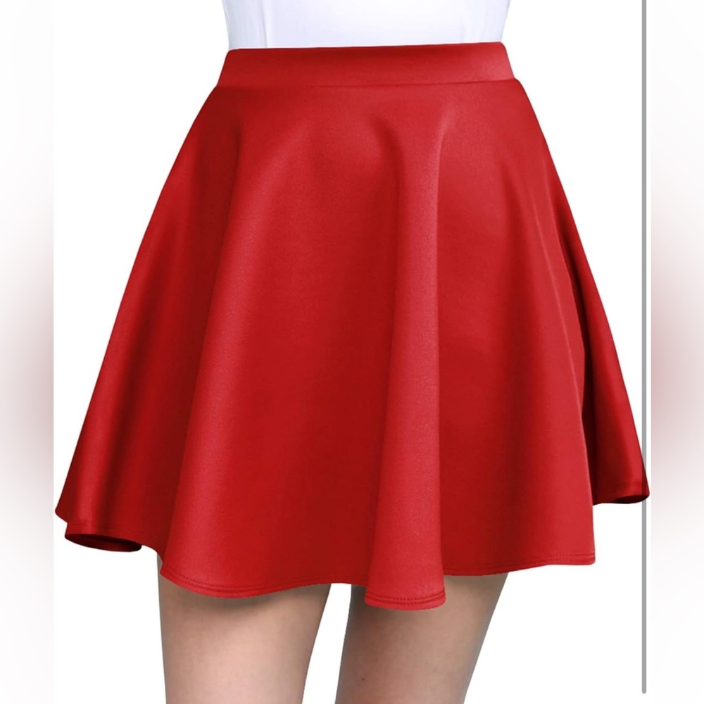 Stretchy Flared Casual Mini Skater Skirt - NWT